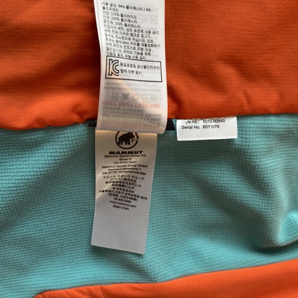 Mammut Men’s Flex Hooded Jacket Size S - Picture 5 of 5